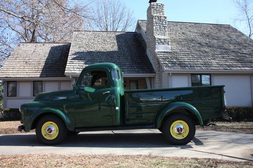 1952 b-3-c pilothouse pickup, beautifully restored