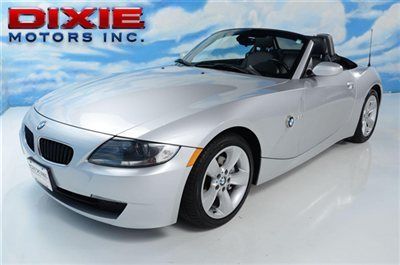2006 bmw z4 3.0i convertible navigation 6 speed heated leather power top sport