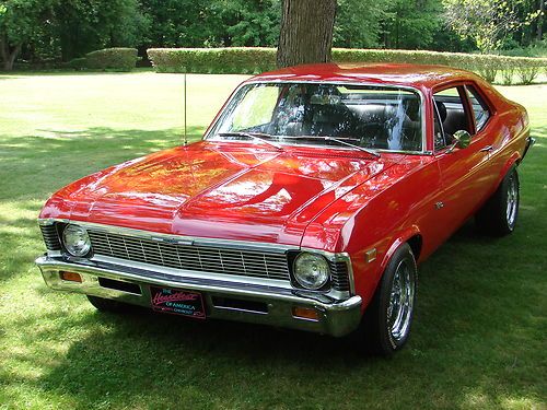 1969 chevrolet nova base coupe 2-door 5.7l