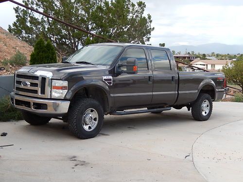 2008 ford f-250 super duty xlt crew cab pickup 4-door 6.4l 4x4