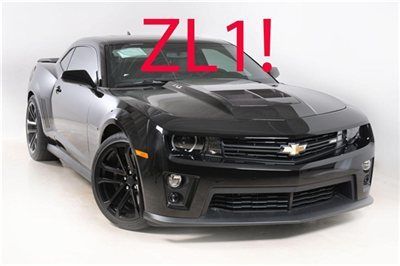 Chevrolet camaro zl1 new 2 dr coupe automatic 6.2l v8 sfi ohv 16v black