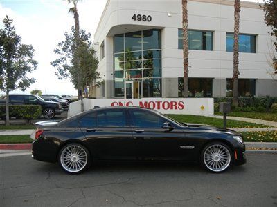 2013 bmw b7 alpina b 7 only 2,000 miles / as new / export ok / black / 750 760