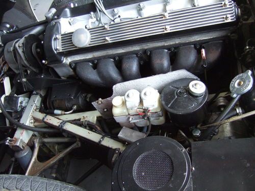 1969 Jaguar E-Type XKE Roadster 48k Miles Hard Top, California Black Plate Car, image 6