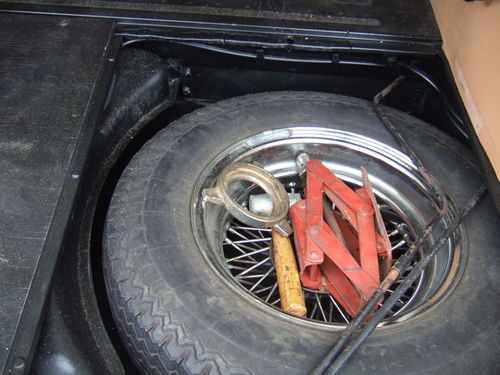 1969 Jaguar E-Type XKE Roadster 48k Miles Hard Top, California Black Plate Car, image 8