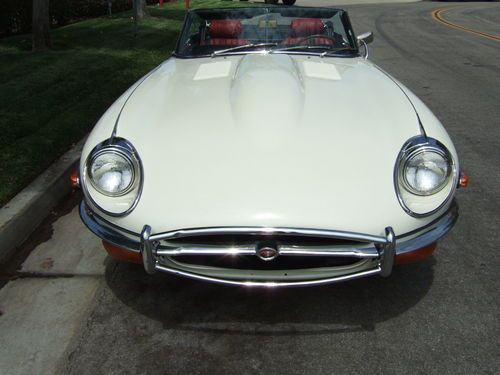 1969 Jaguar E-Type XKE Roadster 48k Miles Hard Top, California Black Plate Car, image 10