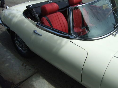 1969 Jaguar E-Type XKE Roadster 48k Miles Hard Top, California Black Plate Car, image 11
