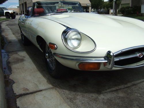 1969 Jaguar E-Type XKE Roadster 48k Miles Hard Top, California Black Plate Car, image 17