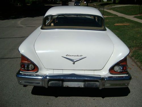 1958 58 Chevy Chevrolet Belair Bel Air 4 Door Hardtop Hard Top, image 2