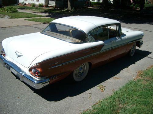 1958 58 Chevy Chevrolet Belair Bel Air 4 Door Hardtop Hard Top, image 3