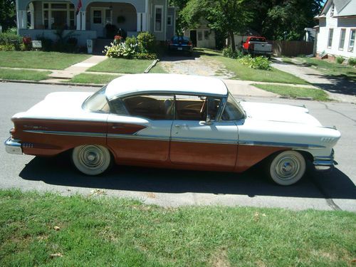 1958 58 Chevy Chevrolet Belair Bel Air 4 Door Hardtop Hard Top, image 4