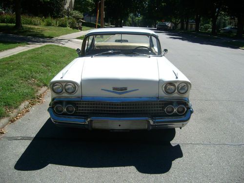 1958 58 Chevy Chevrolet Belair Bel Air 4 Door Hardtop Hard Top, image 16