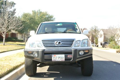 2006 lexus lx 470 toyota land cruiser white