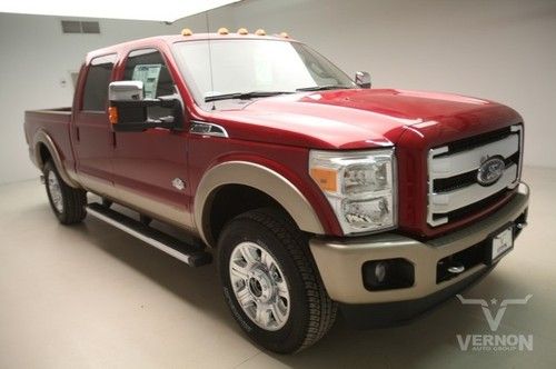 2014 king ranch crew 4x4 fx4 navigation sunroof leather heated 20s aluminum v8