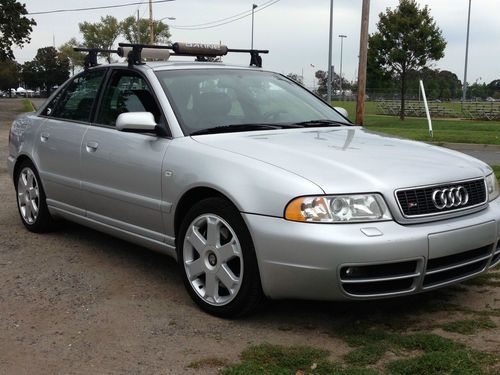 2002 audi s4 silver 6 speed manual