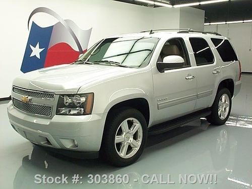 2011 chevy tahoe lt 4x4 sunroof leather dvd 20's 35k mi texas direct auto