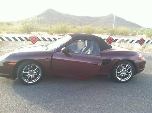 2004 porsche boxster base convertible 2-door 2.7l