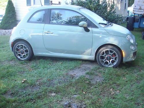 2012 fiat 500 salvage runs &amp; drives