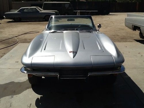 1964 chevrolet corvette convertible, soft top/hard top