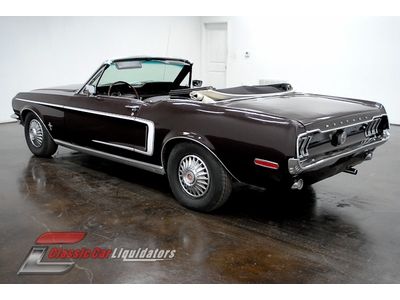 1968 Ford Mustang Convertible 250 Inline 6 Cylinder Automatic CHECK THIS ONE OUT, image 5