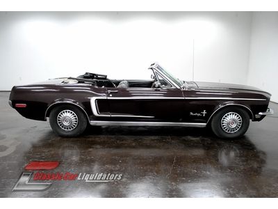 1968 Ford Mustang Convertible 250 Inline 6 Cylinder Automatic CHECK THIS ONE OUT, image 8