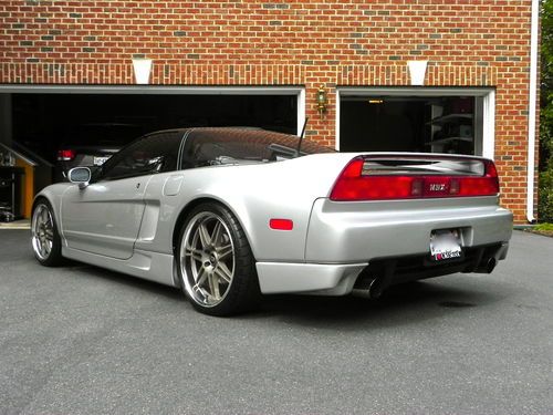 1991 acura nsx- rare sebring silver- beautiful &amp; tastefully modified!