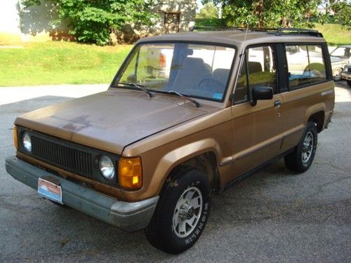 1986 isuzu trooper turbo diesel 2.2l diesel 4x4 4wd like isuzu pup or chevy luv