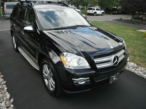 09 mercedes-benz gl 450 4 matic 53000 miles nav, dvd,back-up camera tan leather