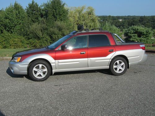 2003 subaru baja spotlights/bed extender hill holder rare mint condition