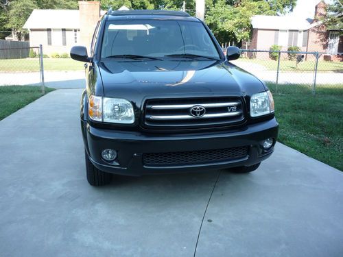 2002 Toyota Sequoia Limited Sport Utility 4-Door 4.7L, image 3