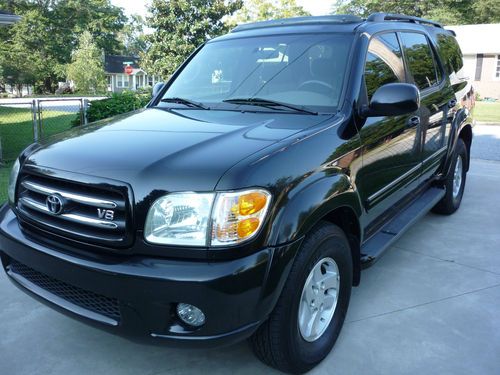 2002 Toyota Sequoia Limited Sport Utility 4-Door 4.7L, image 4