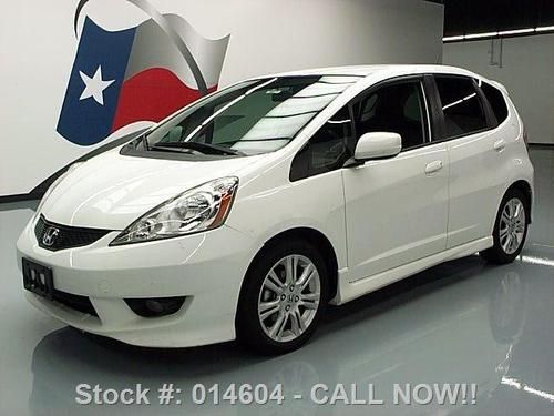 2010 honda fit sport nav paddle shift alloy wheels 54k texas direct auto