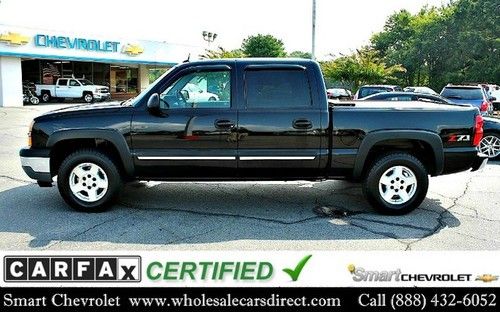 Used chevrolet silverado 1500 crew cab z-71 pickup trucks automatic 4x4 chevy v8