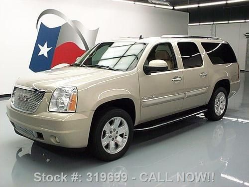 2007 gmc yukon xl denali awd sunroof nav rear cam 20's texas direct auto