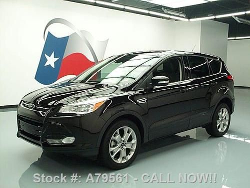 2013 ford escape sel ecoboost pano sunroof leather 22k texas direct auto