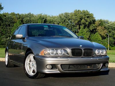 2002 bmw 540i "m" tech sport pkg. 6-spd manual - navigation - no reserve auction