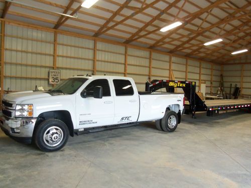 2013 chevrolet silverado 3500hd, big tex trailer hotshot combo