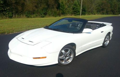 No reserve!  1996 pontiac trans am convertible lt1 engine  ws6 wheels new top