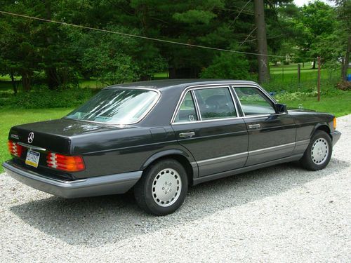 1990 sel 560 mercedes benz v8 very good condition  executive owned, image 4