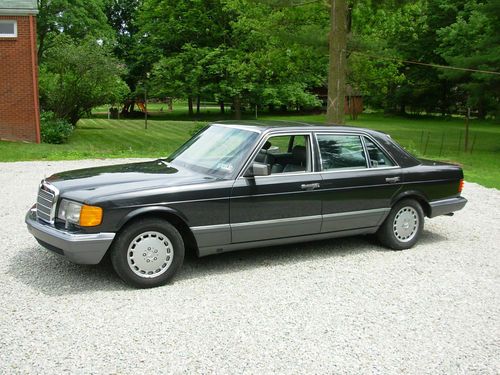 1990 sel 560 mercedes benz v8 very good condition  executive owned, image 5