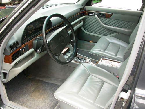 1990 sel 560 mercedes benz v8 very good condition  executive owned, image 7