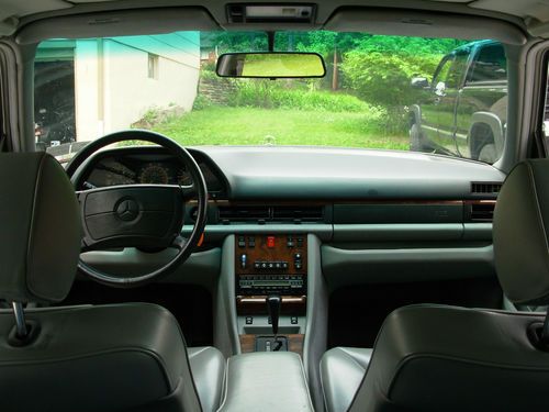 1990 sel 560 mercedes benz v8 very good condition  executive owned, image 9