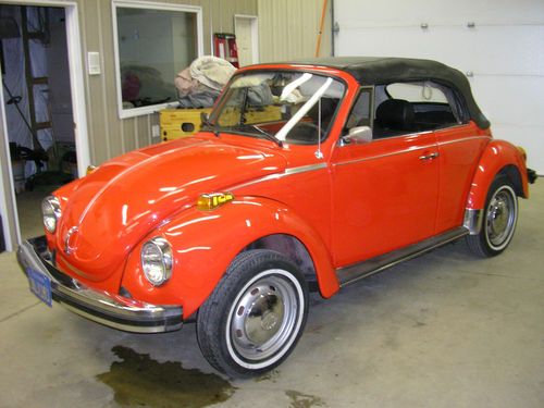 1978 vw beetle convertible clean california car