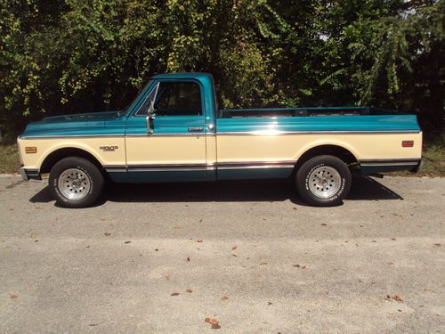 69 Chevy C10 Rare CST Model Factory Air, Bucket Seats, Console, Tach, Posi!, image 2