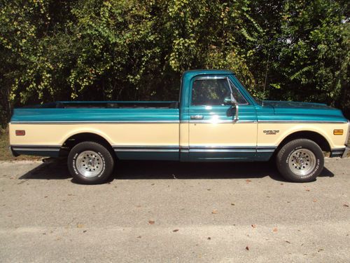 69 Chevy C10 Rare CST Model Factory Air, Bucket Seats, Console, Tach, Posi!, image 6