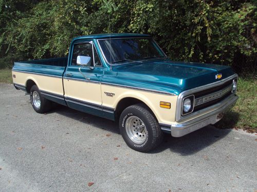 69 Chevy C10 Rare CST Model Factory Air, Bucket Seats, Console, Tach, Posi!, image 7