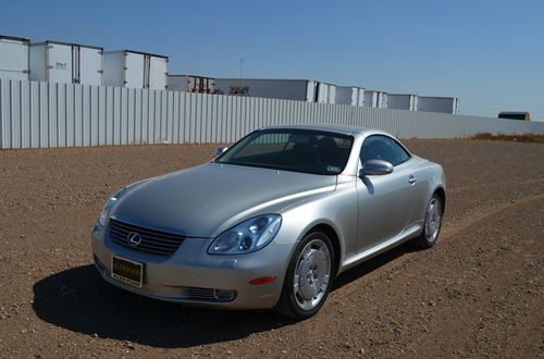 2002 lexus sc430 base convertible 2-door 4.3l