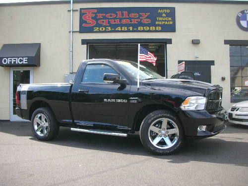 2012 ram 1500 sport reg cab 4x4 2900 miles 1 owner 20s nav back-up camera new