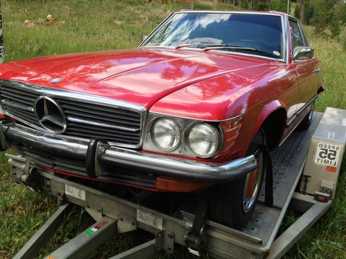 1972 Mercedes Benz 350 SL Roadster Project Vehicle, US $5,500.00, image 11
