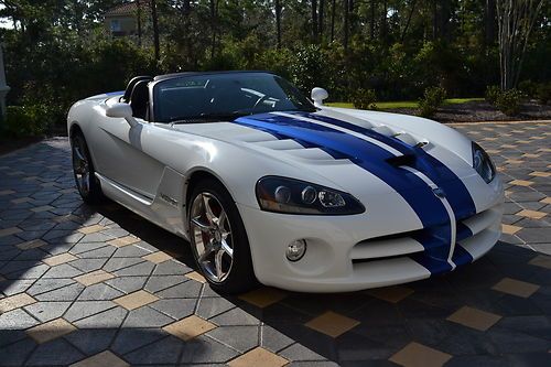 2010 dodge viper convertible 4700 miles no reserve