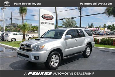 2006 toyota 4runner sport edition 4x4 leather sunroof fl